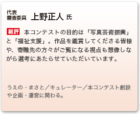 審査委員　上野正人 氏