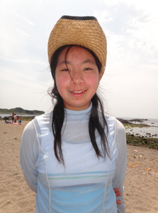 作例2 日中シンクロで顔を明るく写す