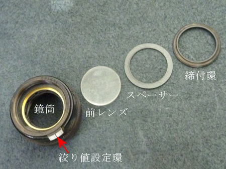 絞り値設定環