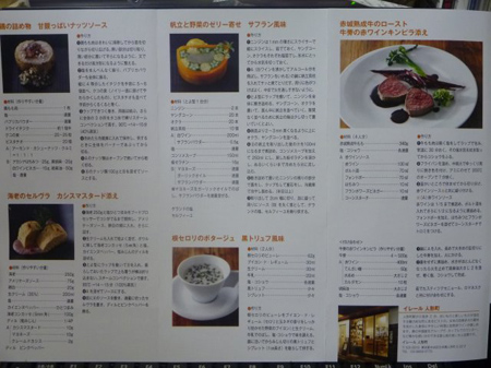 料理の説明とレシピ
