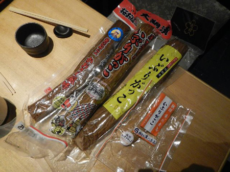 早稲田蕎麦友の土産