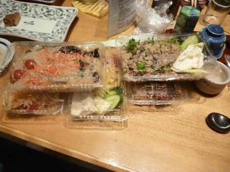 早稲田蕎麦友の土産