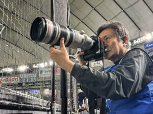 プロの撮影現場に密着｜スポーツフォトグラファー 西山和明