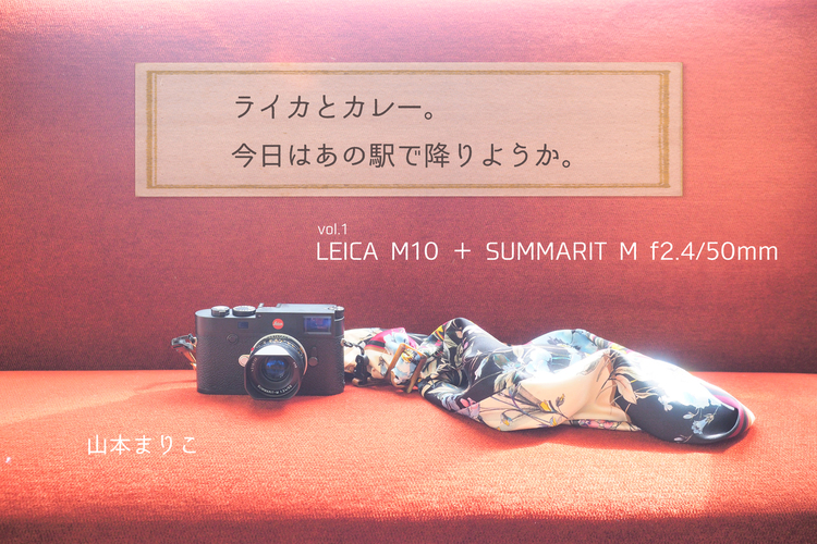 ライカとカレー。今日はあの駅で降りようか。vol.1｜LEICA M10＋SUMMARIT M f2.4/50mm